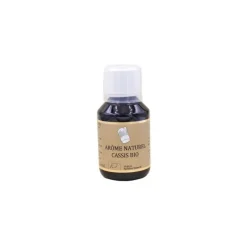 Arôme alimentaire BIO naturel cassis 115ml - Selectarome