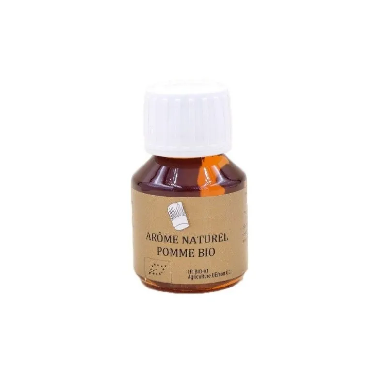 Arôme alimentaire BIO naturel pomme 58ml - Selectarome