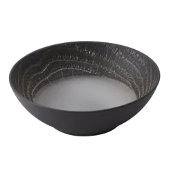 Assiette creuse 19cm Poivre Arborescence - Revol