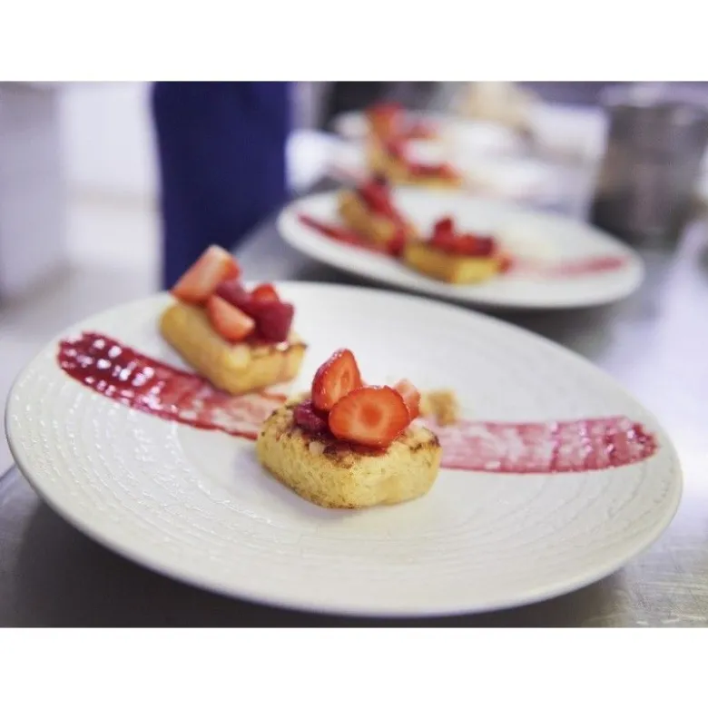 Assiette dessert 21,5cm Ivoire Arborescence - Revol