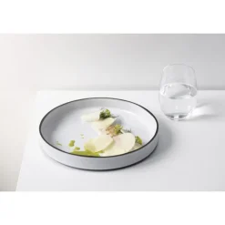 Assiette gourmande 17cm Blanc Cumulus - Revol