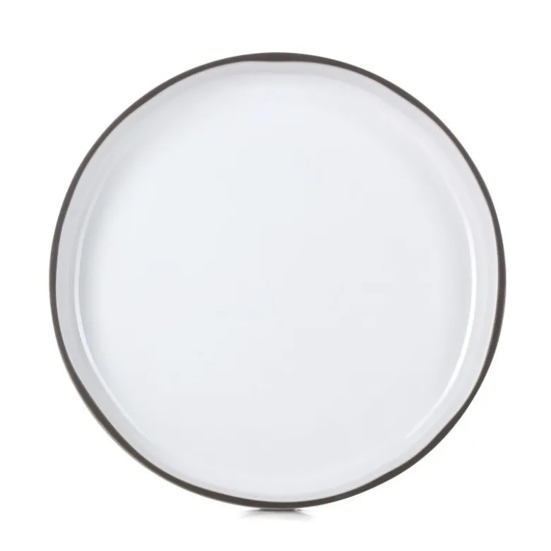 Assiette gourmande 23cm Blanc Cumulus - Revol
