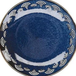 Assiette japonaise porcelaine Seigaiha 20cm - Mikasa
