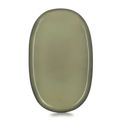 Assiette ovale 35cm Cardamome - Revol