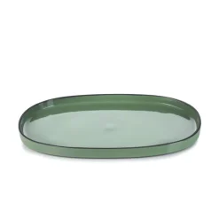Assiette ovale 35cm Menthe - Revol
