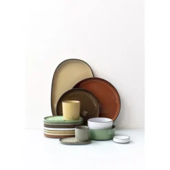 Assiette ovale 35cm Muscade - Revol