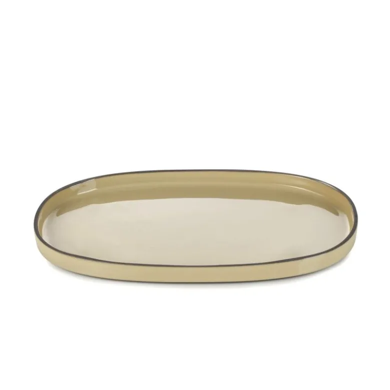 Assiette ovale 35cm Muscade - Revol