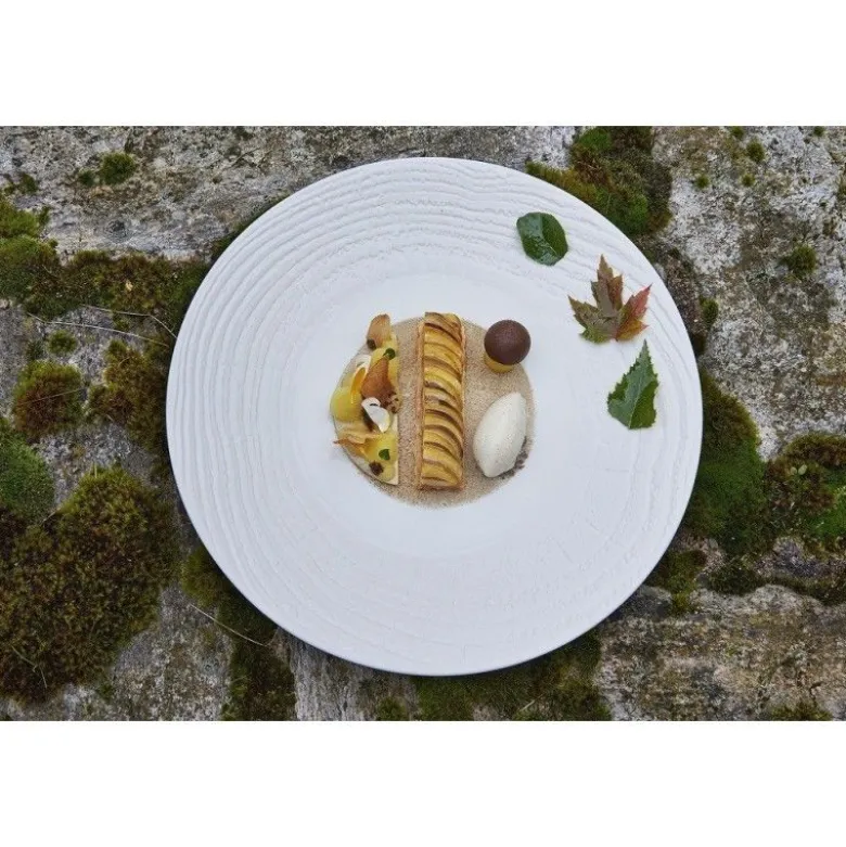 Assiette plate 31cm Ivoire Arborescence - Revol