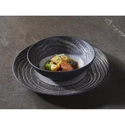 Assiette plate 31cm Poivre Arborescence - Revol