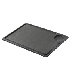 Assiette à steak Basalt 33x24cm - Revol