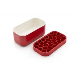 Bac à glaçons Ice Box rouge - Lékué
