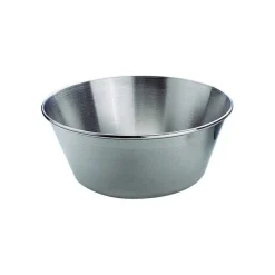 Bassine inox bord roulé 20cm