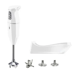 Batteur Mixeur plongeant sans fil Cordless blanc - Bamix
