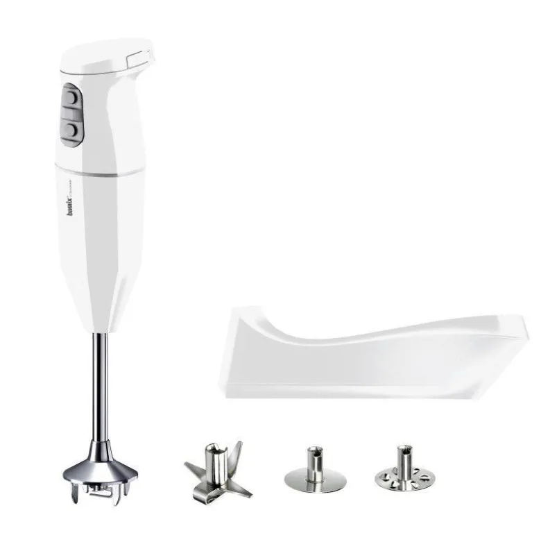 Batteur Mixeur plongeant sans fil Cordless blanc - Bamix