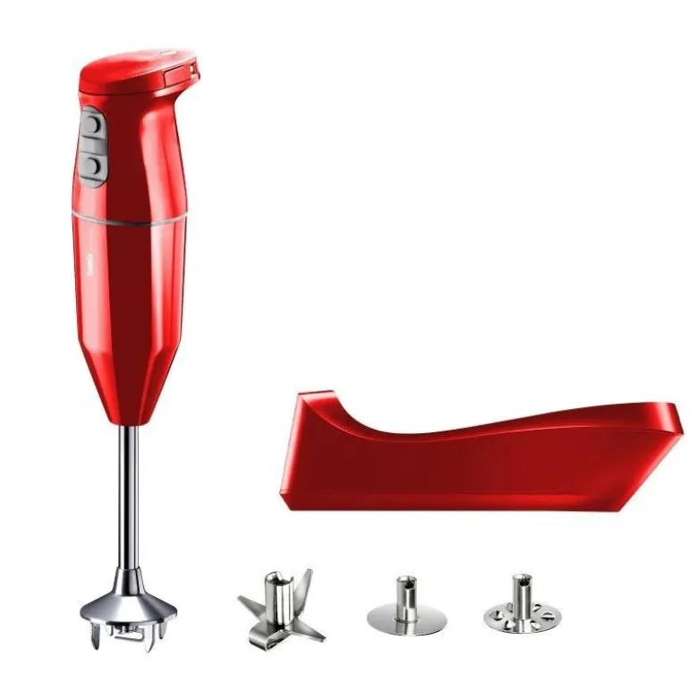 Batteur Mixeur plongeant sans fil Cordless rouge - Bamix