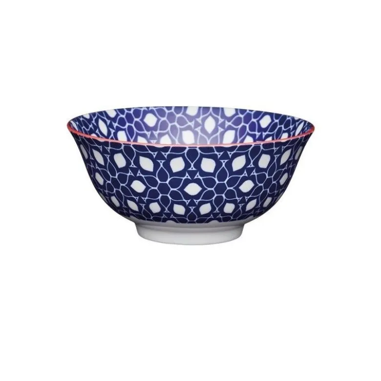 Bol Buddha Bowl céramique Fleur bleu - Kitchen Craft