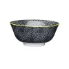 Bol Buddha Bowl céramique fleur noir - Kitchen Craft