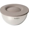Bol cul de poule avec base-couvercle 24 cm – Gobel