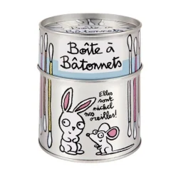 Boîte a coton-tige - Derriere la porte