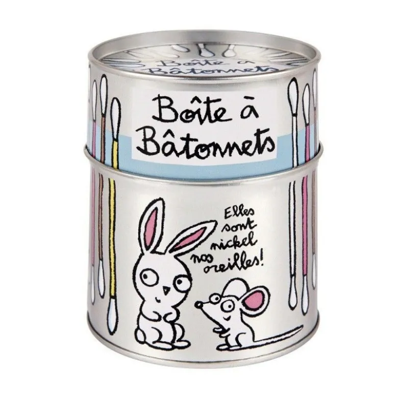 Boîte a coton-tige - Derriere la porte