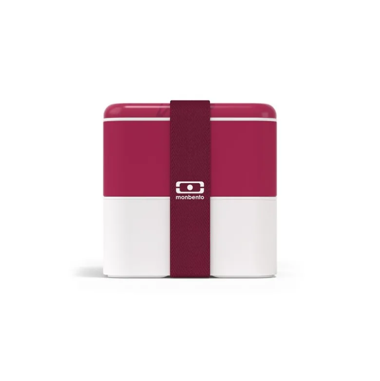 Boîte bento carrée MB Square graphic Magnolia - Monbento