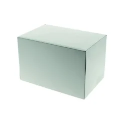 Boîte à buche et cake blanche 25x11cm x25 - Mallard Ferrière