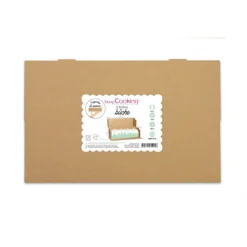 Boîte cake et bûche 35cm x2 - ScrapCooking