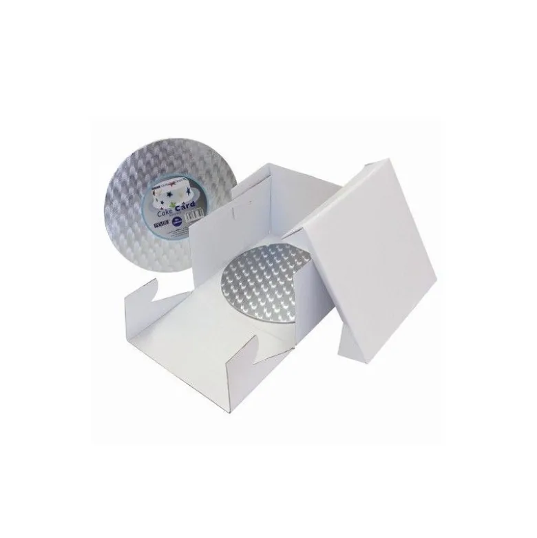 Boîte à gâteau et support gateau rond 25cm - PME