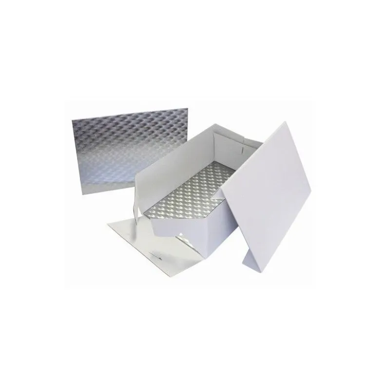 Boîte à gâteau et support rectangle 33x22,8cm - PME