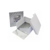 Boîte à gâteau + support carré 25cm - PME