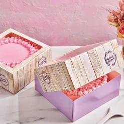 Boîte à gâteaux 26cm H12cm Pure x2 - FunCakes
