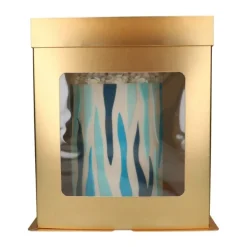 Boîte à gâteaux haute 21cm Or - FunCakes