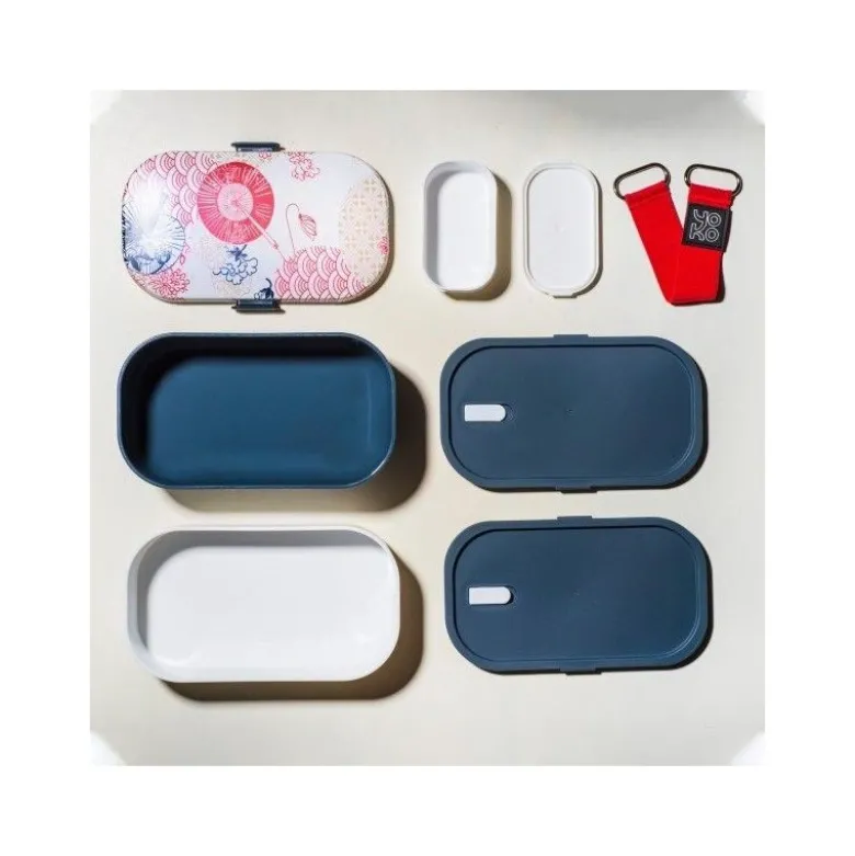 Boîte Lunch Box 2 étages Japon 1,2L - Yoko Design