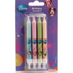 Bougie anniversaire Mickey x8