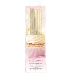 Bougie cierge magique x6 - ScrapCooking