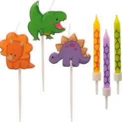 Bougie Dinosaure x6 - Dekora