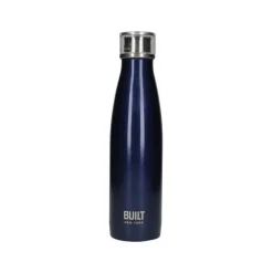 Bouteille isotherme bleu nuit 500ml - Built
