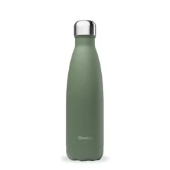 Bouteille isotherme Granite Kaki 500ml - Qwetch