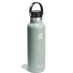 Bouteille isotherme 621ml standard bouchon Flex Cap vert Agave - Hydro Flask