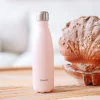 Bouteille isotherme Pastel Rose 500ml - Qwetch