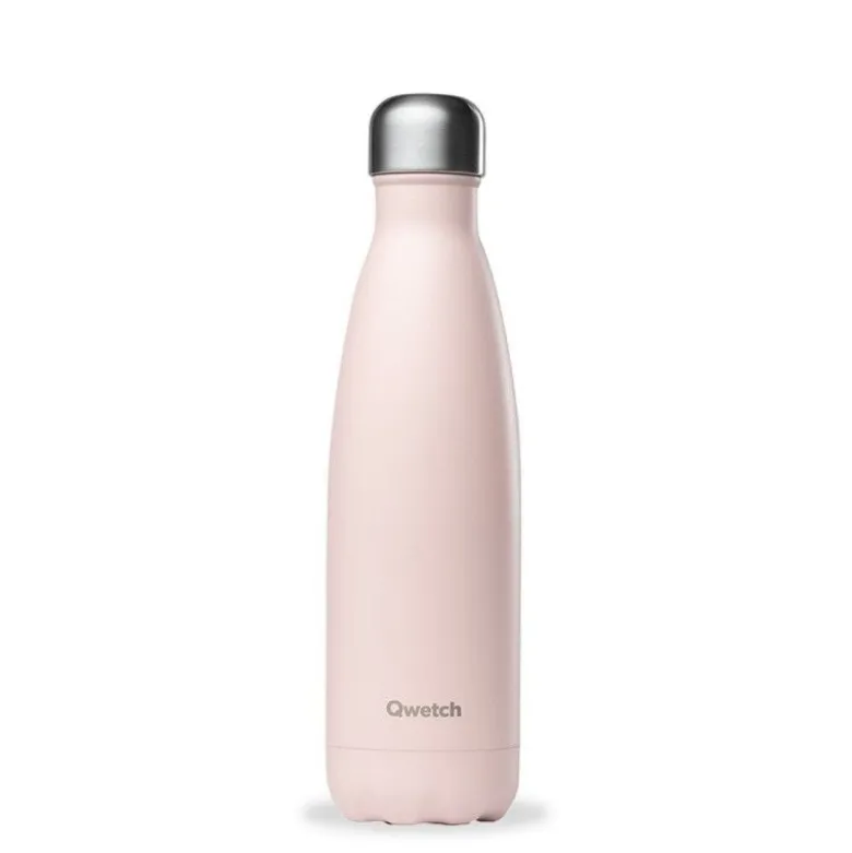 Bouteille isotherme Pastel Rose 500ml - Qwetch
