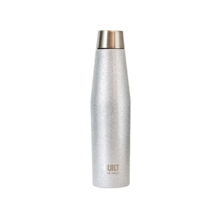 Bouteille isotherme Silver glitter 540ml - Built