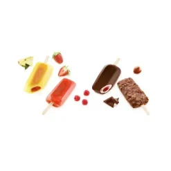 Bâtonnet pour glace bois 11cm x100 - Silikomart