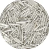 Bâtons de sucre métalliques Argent 70g - FunCakes