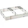 Cadre à pâtisserie extensible inox H 5cm - Chevalier