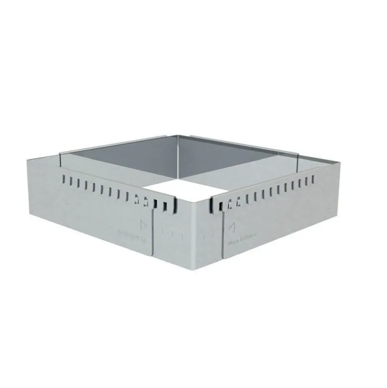 Cadre pâtisserie inox extensible 30cm H5cm - De Buyer