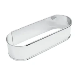 Cadre pâtisserie ovale extensible inox - Scrapcooking