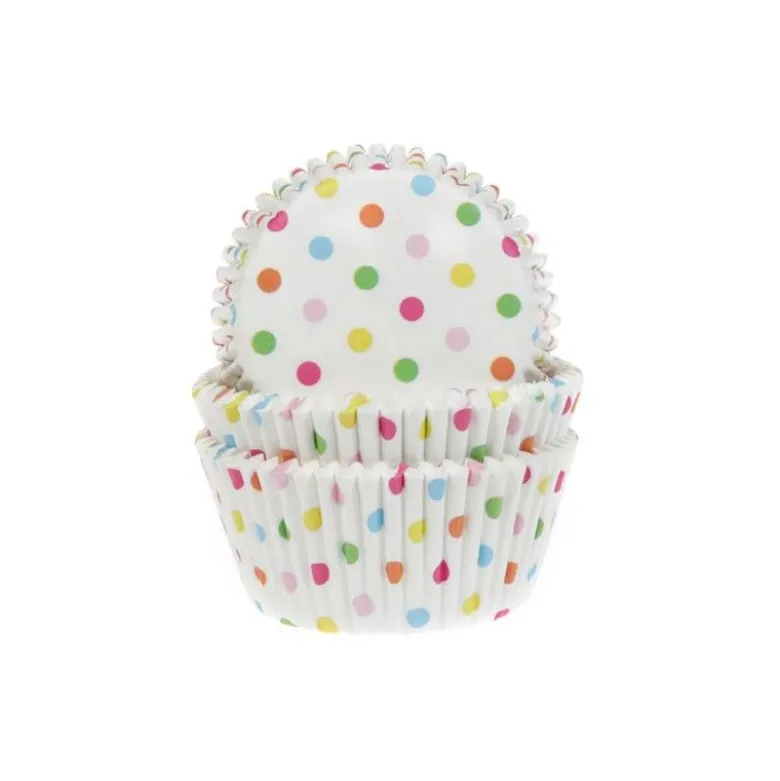 Caissette cupcake Confetti x50 - House of Marie