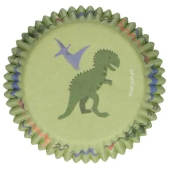 Caissette cupcake dinosaure x48 - Funcakes
