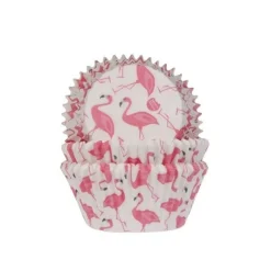 Caissette cupcake Flamant Rose x50 - House of Marie